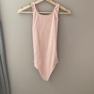Aritzia Wilfred Free bodysuit size small - light pink